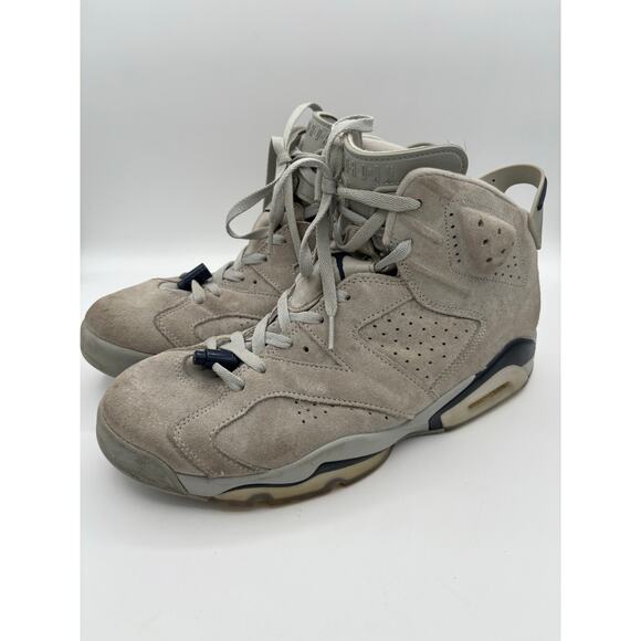 Nike Air Jordan 6 Retro Georgetown Gray Suede Mens Size 12 main image 7